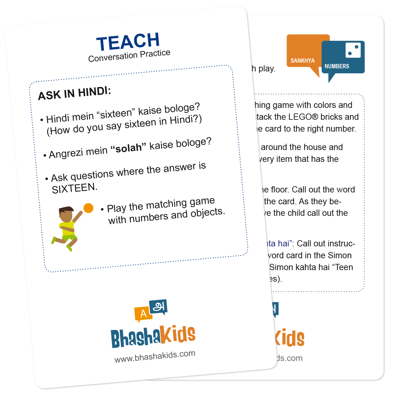 Hindi Numbers. Learn Hindi Numbers. Flashcards in Hindi. English Hindi flashcards. Hindi English flashcards. Hindi Numbers Vocabulary- BhashaKids